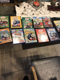 9 Thomas the train dvds