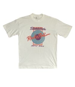 Vintage Single Stitch Studebaker Rock N Roll Myrtle Beach T Shirt Adult Large MADE IN USA