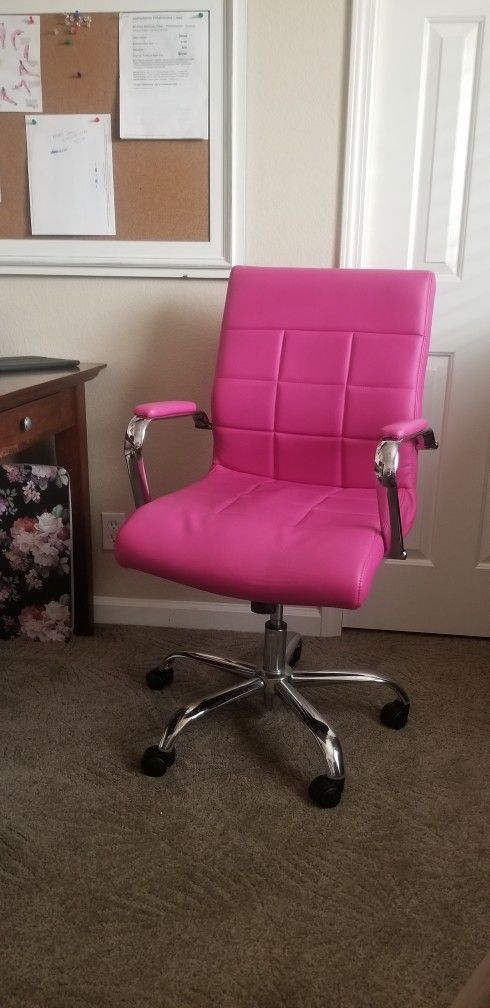 Pink Office Chair