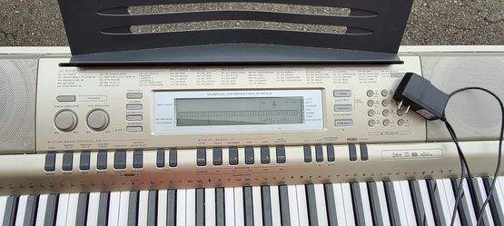 Casio Wk-200 Keyboard With Stand.