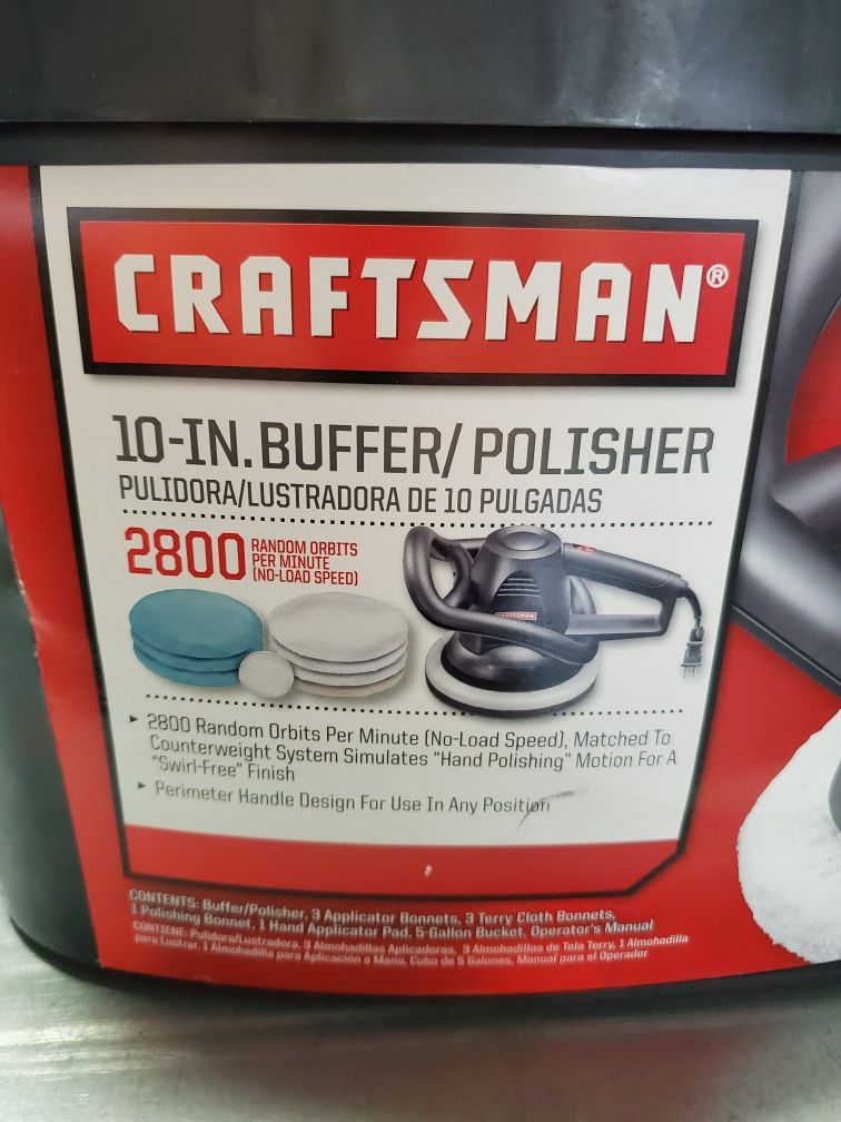Craftsman 10 inch buffer/polisher for Sale in Santa Clarita, CA - OfferUp
