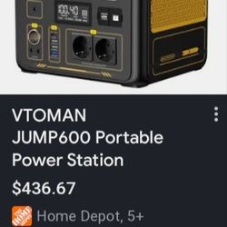VTOMAN  Portable Solar Power Station
