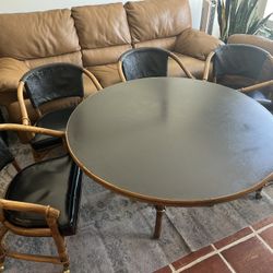 Ficks Reed Rattan Dining Set 