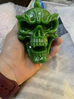 Luminous Stone Skull