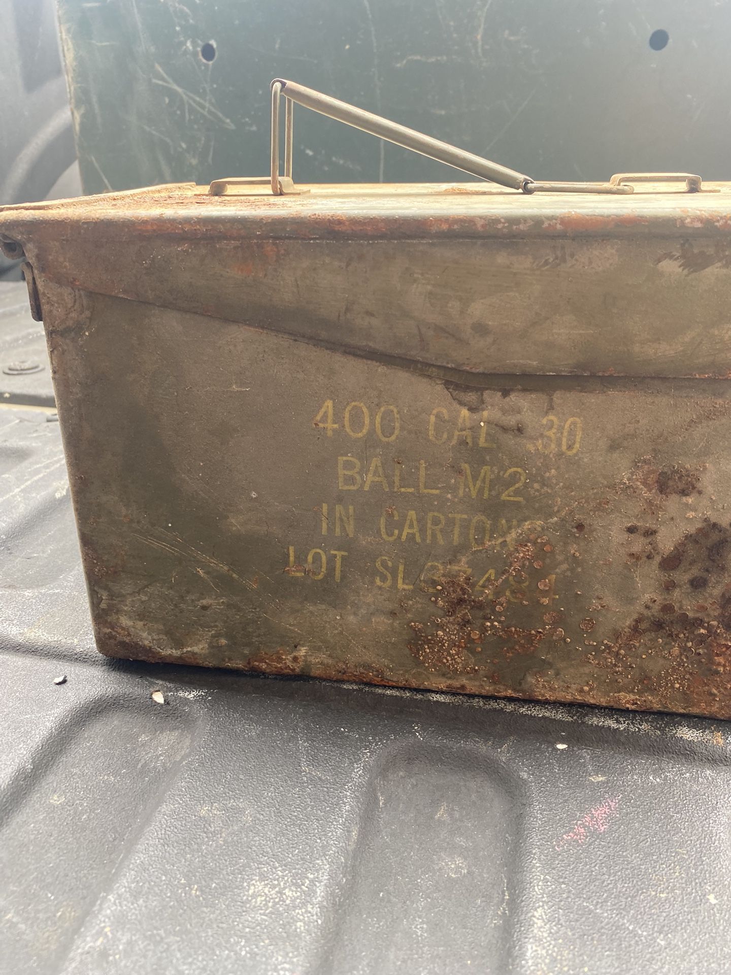 Military Ammo Box