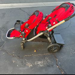 City Select Double Seat Stroller 