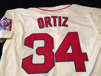 David Ortiz Mitchell & Ness Cooperstown Collection Cool Base jersey