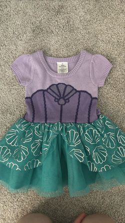 Disney Princess Ariel Toddler Dress Size 12m