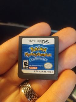 Pokemon blue rescue team DS