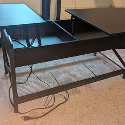 Dual Lift Top Coffee Table 