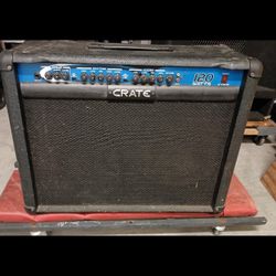 Crate 120 Watt Amplifier In Great Used Condition 