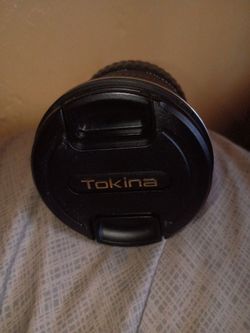 Tokina wide camera lens