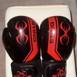 STING boxing gloves