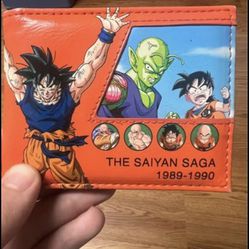 Dragon Ball Z The Saiyan Saga Bifold Wallet