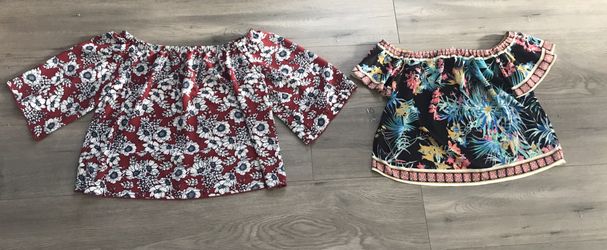 Off the shoulder shirts