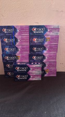 Crest 3D White Toothpaste 