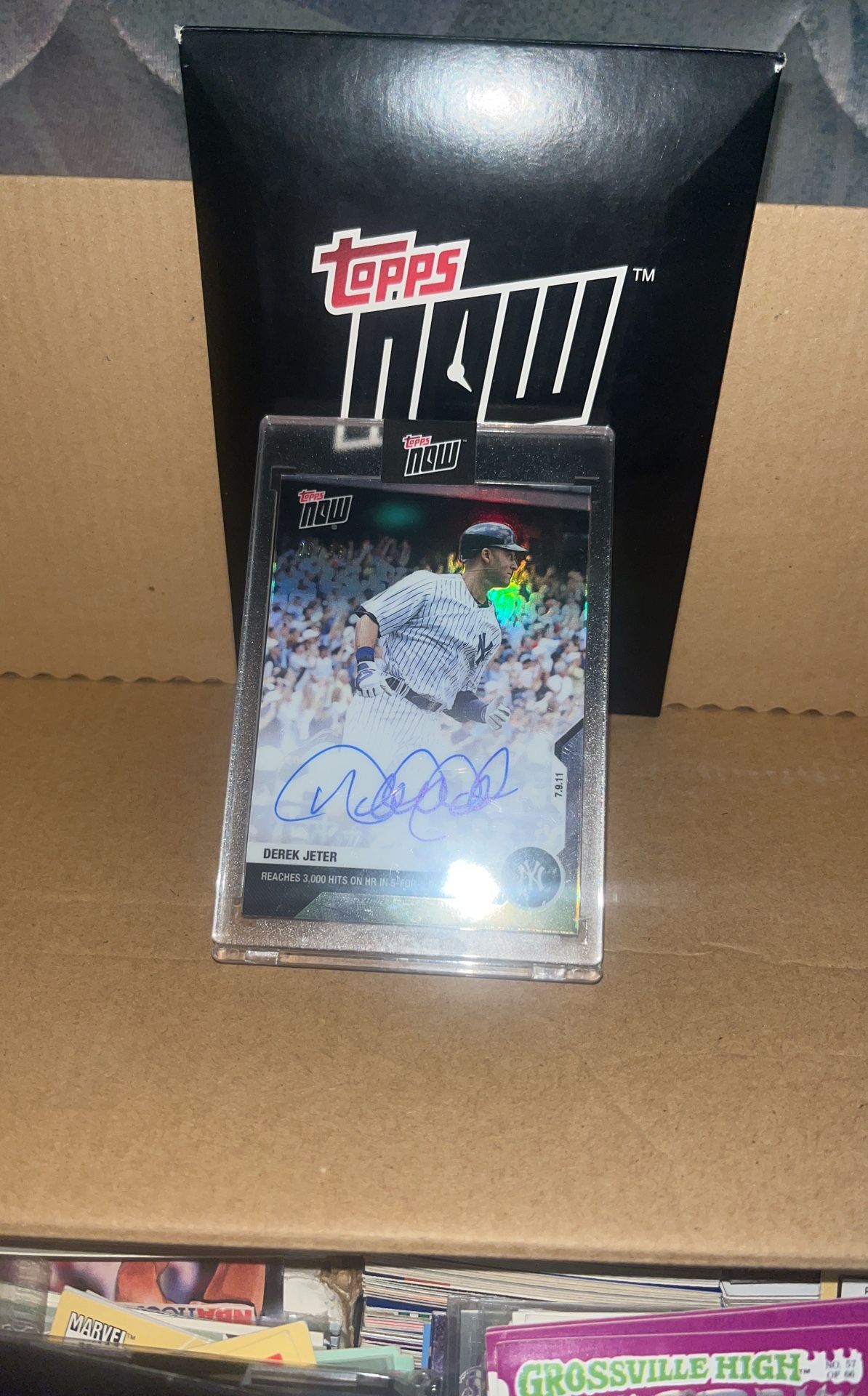 Derek Jeter #29 Of 99 Autographed Refractor 