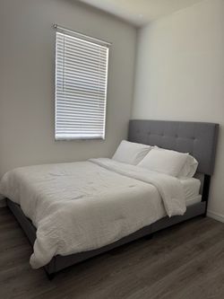 Queen bed frame