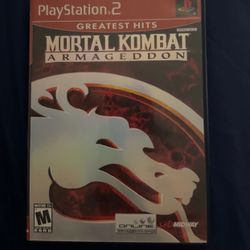 Mortal Kombat Armageddon – PS2