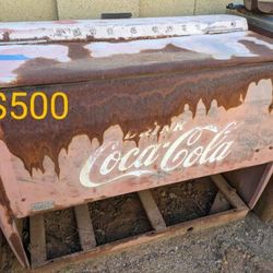 Antique Soda Coolers (Two Coke, One Pepsi)