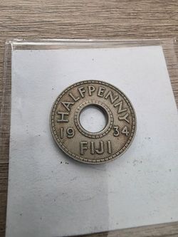 1934 Fiji Half