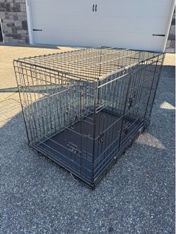 Dog cage kennel crate  36 inch 2 doors