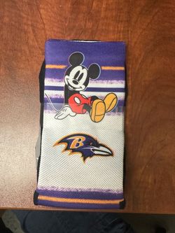 Baltimore Ravens Mickey Mouse Crew Socks