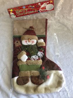 New Christmas Stockings snowman ☃️🎄🎅🏼