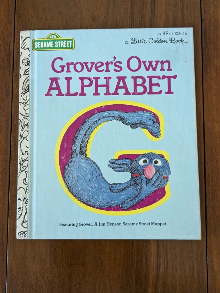 A Little Golden Book: Grover's Own Alphabet