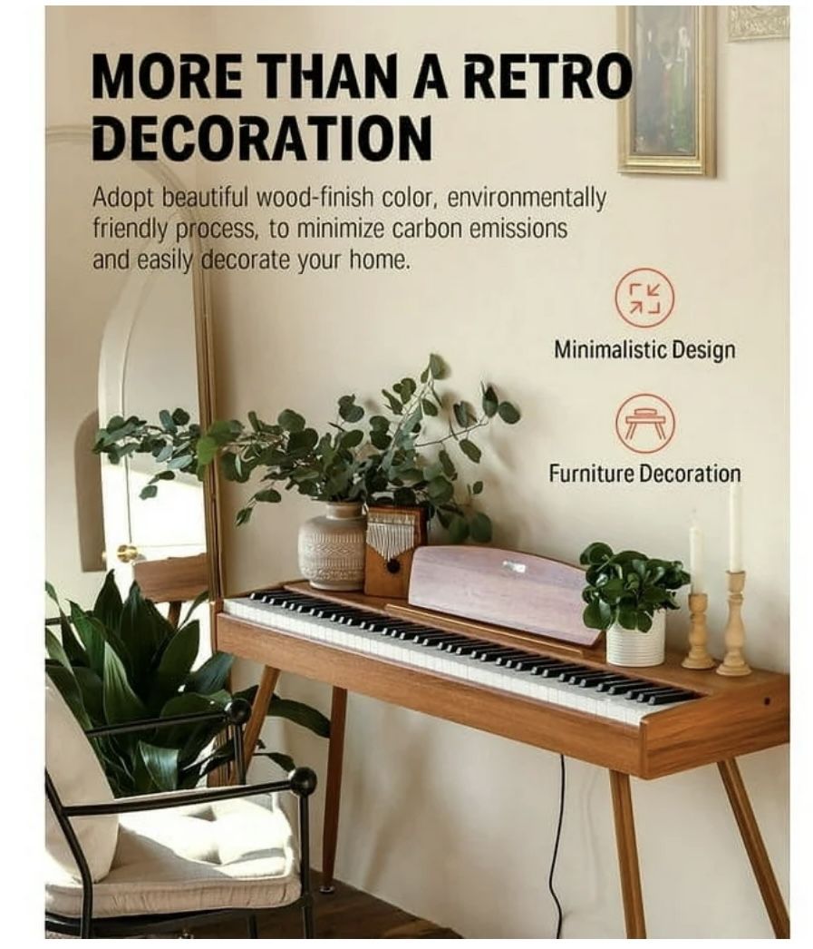 Donner Full Size Weighted Electric Keyboard