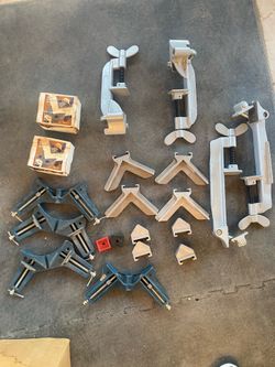 Various vices for wood framing