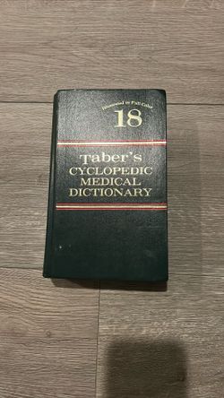 Taber’s Cyclopedic Medical Dictionary