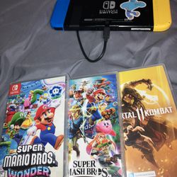 Nintendo Switch With games