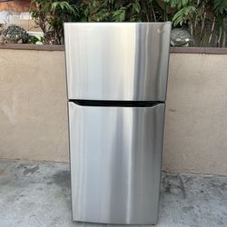 LG Refrigerator Stainless Steel 20cu Ft 30x33x66 ✋ 3 MONTHS WARRANTY 