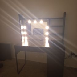 Mirror Vanity IKEA  Black
