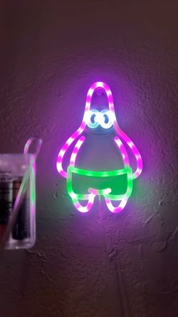 patrick neon sign