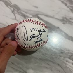 Baseball Signed By The Miami Marlins