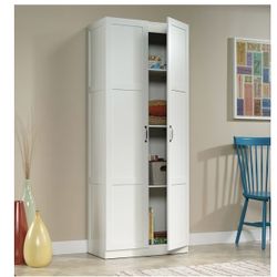  Sauder Select Storage Cabinet, Soft White 