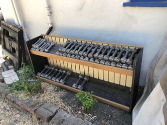 Hex weight bulk dumbell