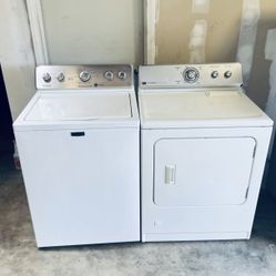 Set Maytag Washer Machine And Gas Dryer Everything Works We Deliver 