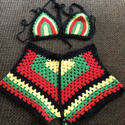 Bikini Top With Shorts 