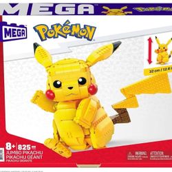 Jumbo Pokemon Lego 825 Pieces New In Box