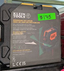 Rechargeable Self Leveling Cross Line Laser