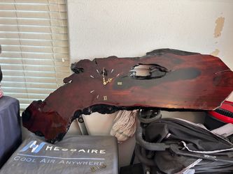Beautiful custom made wall clock!