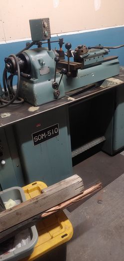 SOM-510 turret lathe