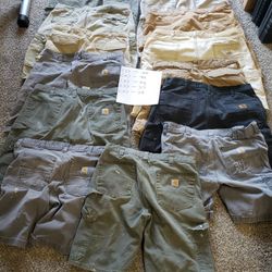 Carhartt Shorts Lot Of (13)