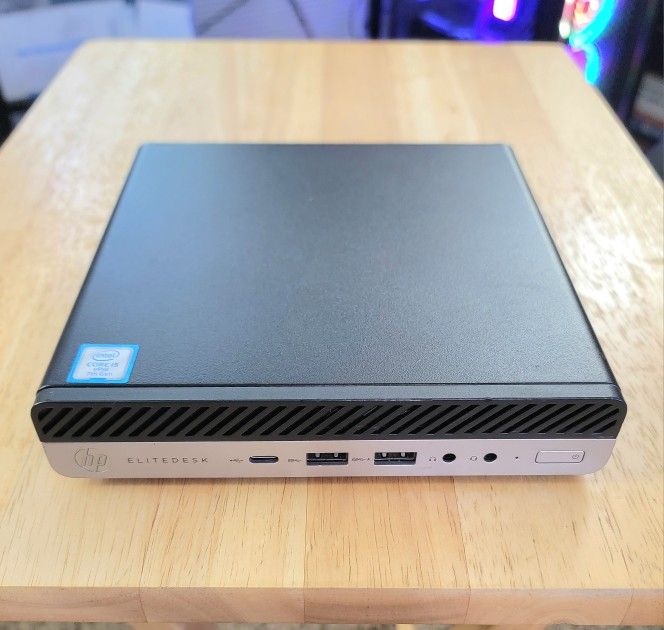 HP EliteDesk 800 G3 DM - Desktop Mini PC (If Still Listed Then It's Available)