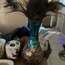 Peacock Bathroom accessories