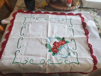 Servilletas bordadas a mano