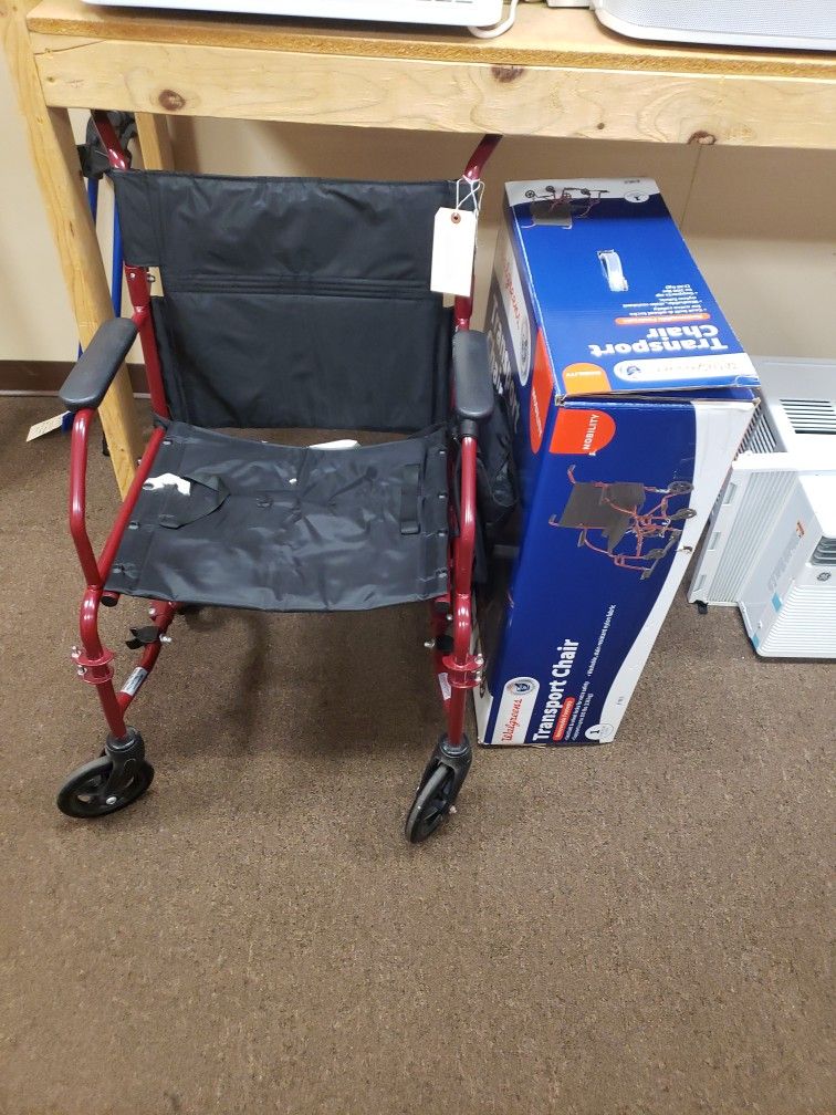 Walgreens Mobility Transport Wheel Chair